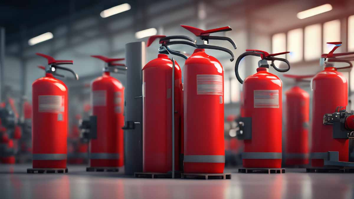 Equipamentos de combate a incêndio